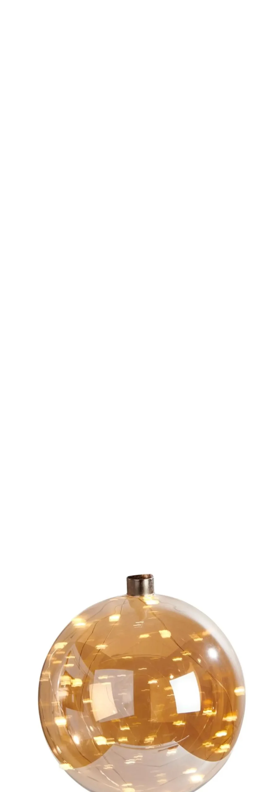 CASA Lámparas Led|Bloxem Bola Decorativa Con 21 Leds Dorado