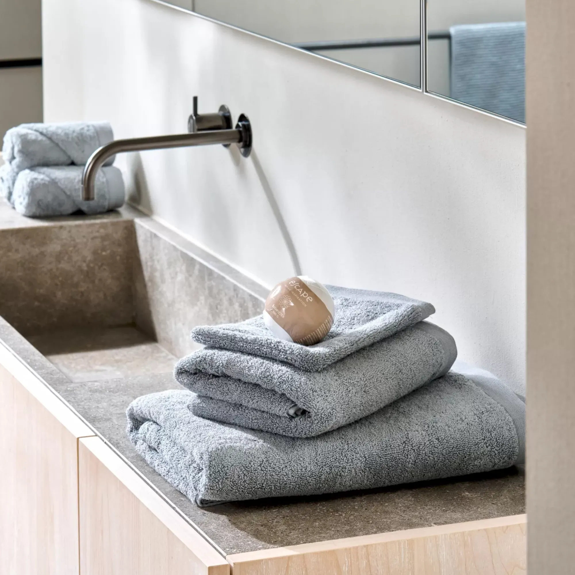 CASA Toallas|B-Lux Toalla Plateado