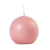CASA Velas|Bola Vela Esferica Rosa