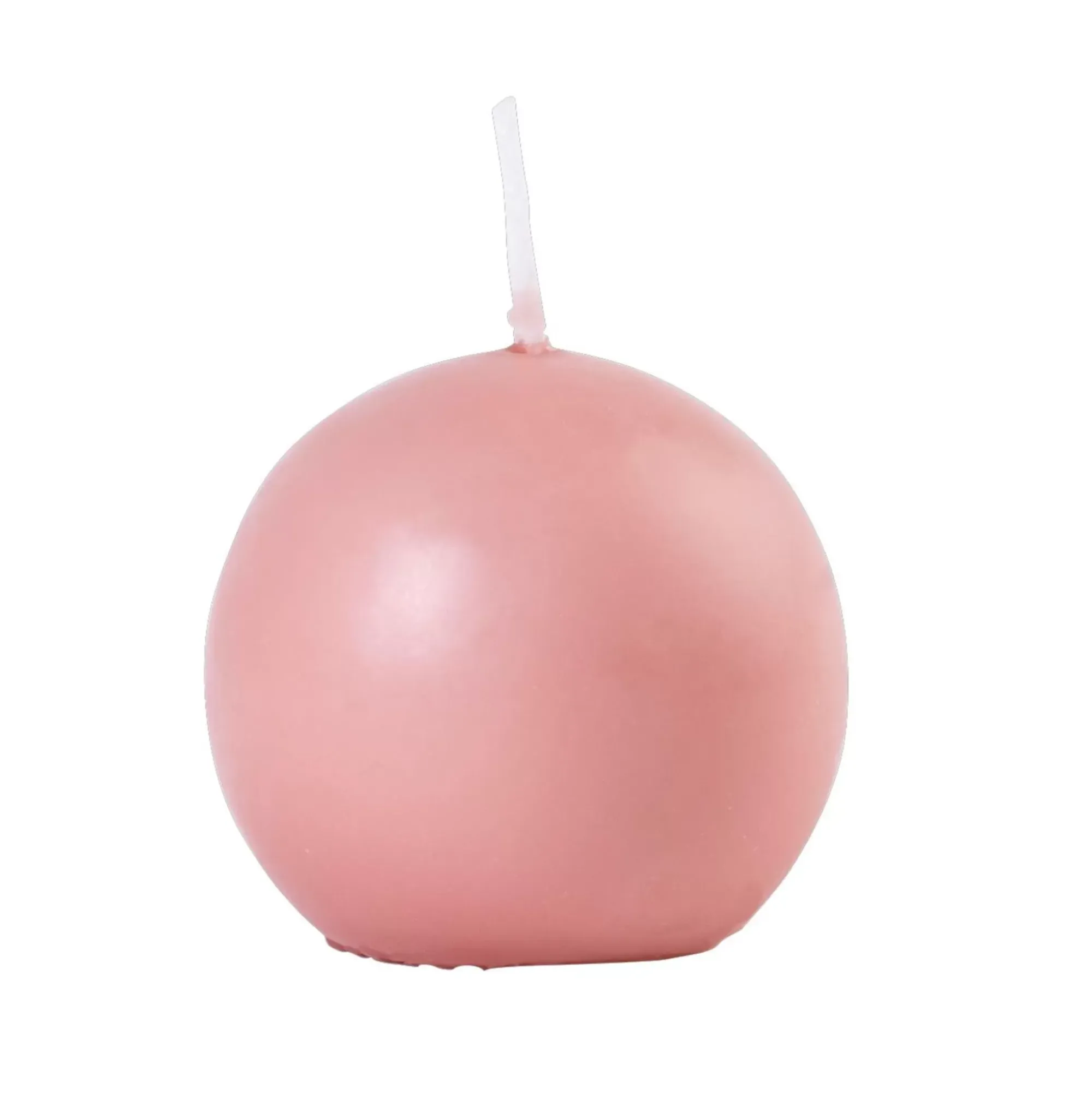 CASA Velas|Bola Vela Esferica Rosa
