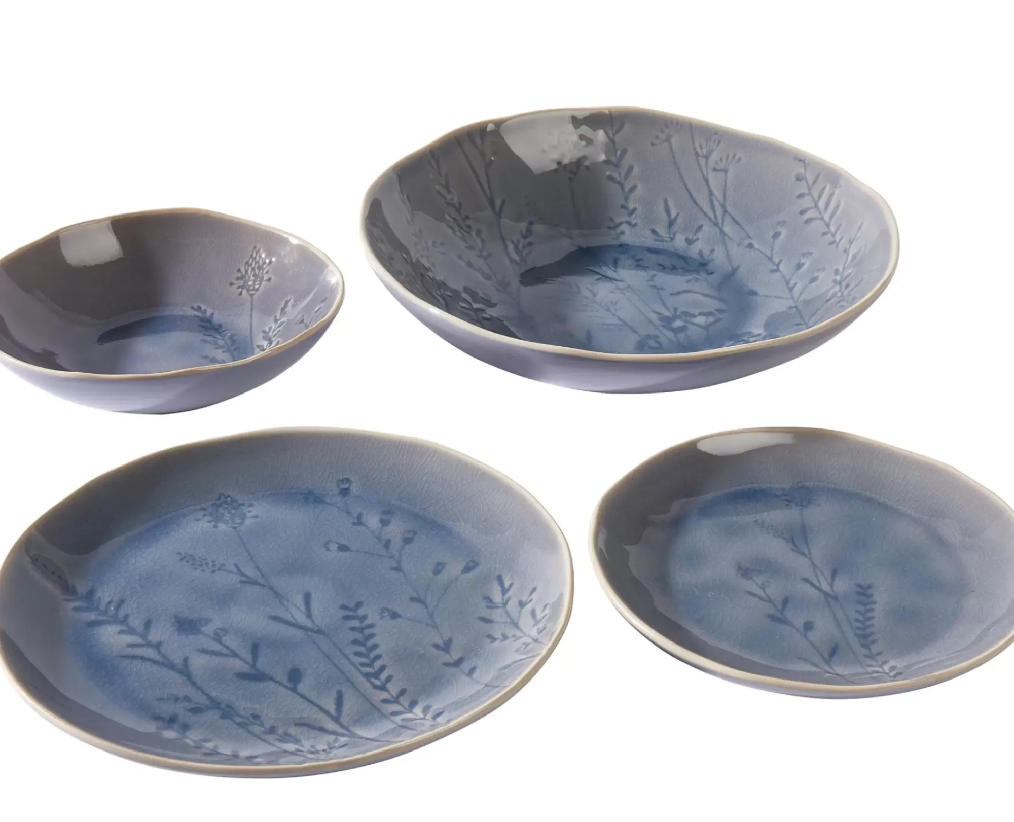 CASA Platos|Botanic Lavender Plato Morado