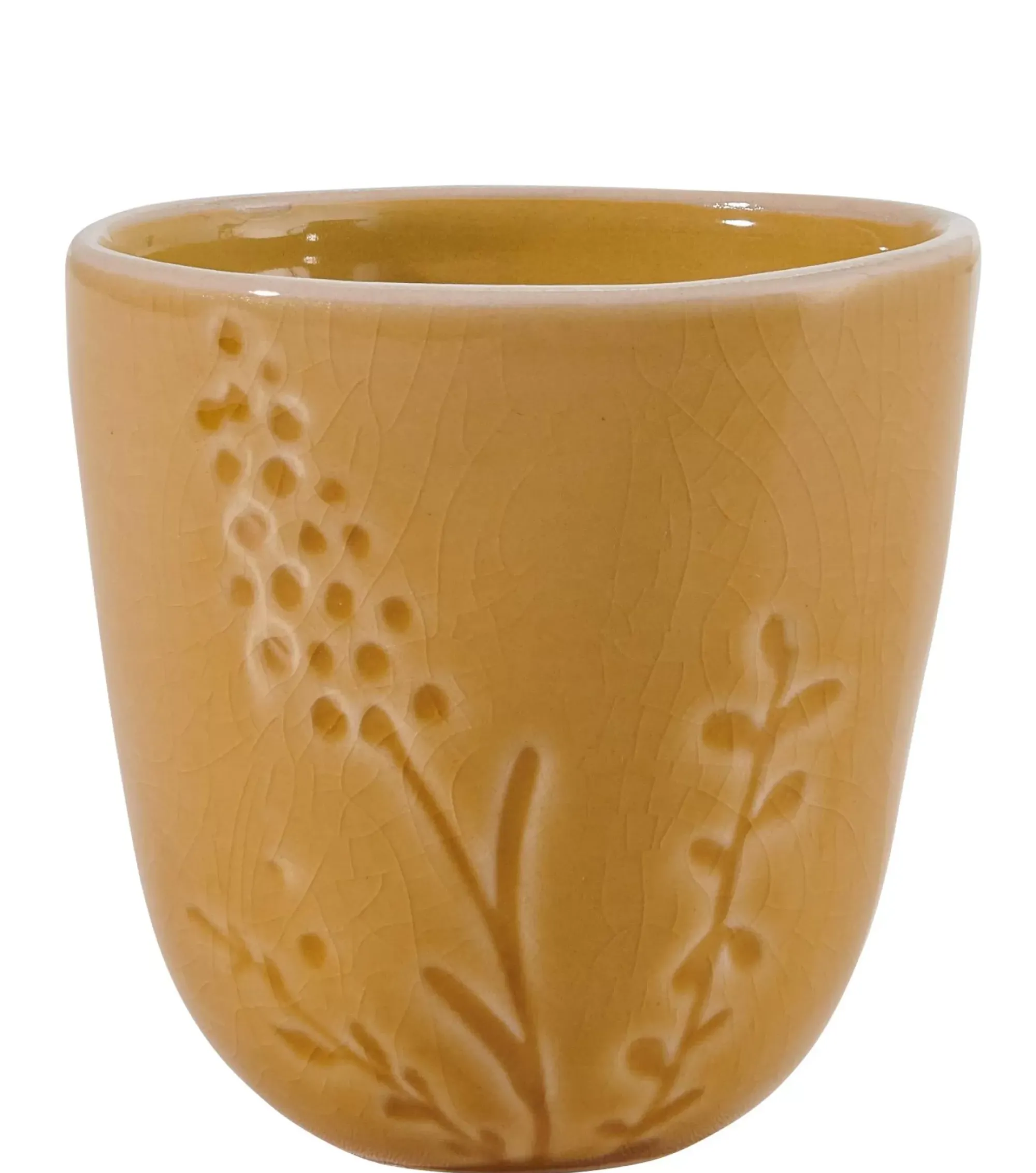 CASA Tacitas|Botanic Ocher Taza Caramelo