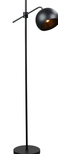 CASA Lamparas De Pie|Bowl Lampara De Pie Negro