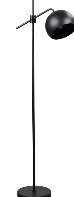 CASA Lamparas De Pie|Bowl Lampara De Pie Negro