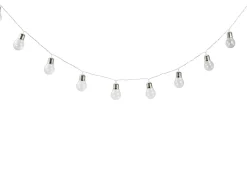 CASA Iluminación Exterior|Bulb Guirnalda Solar 10 Leds Transparente