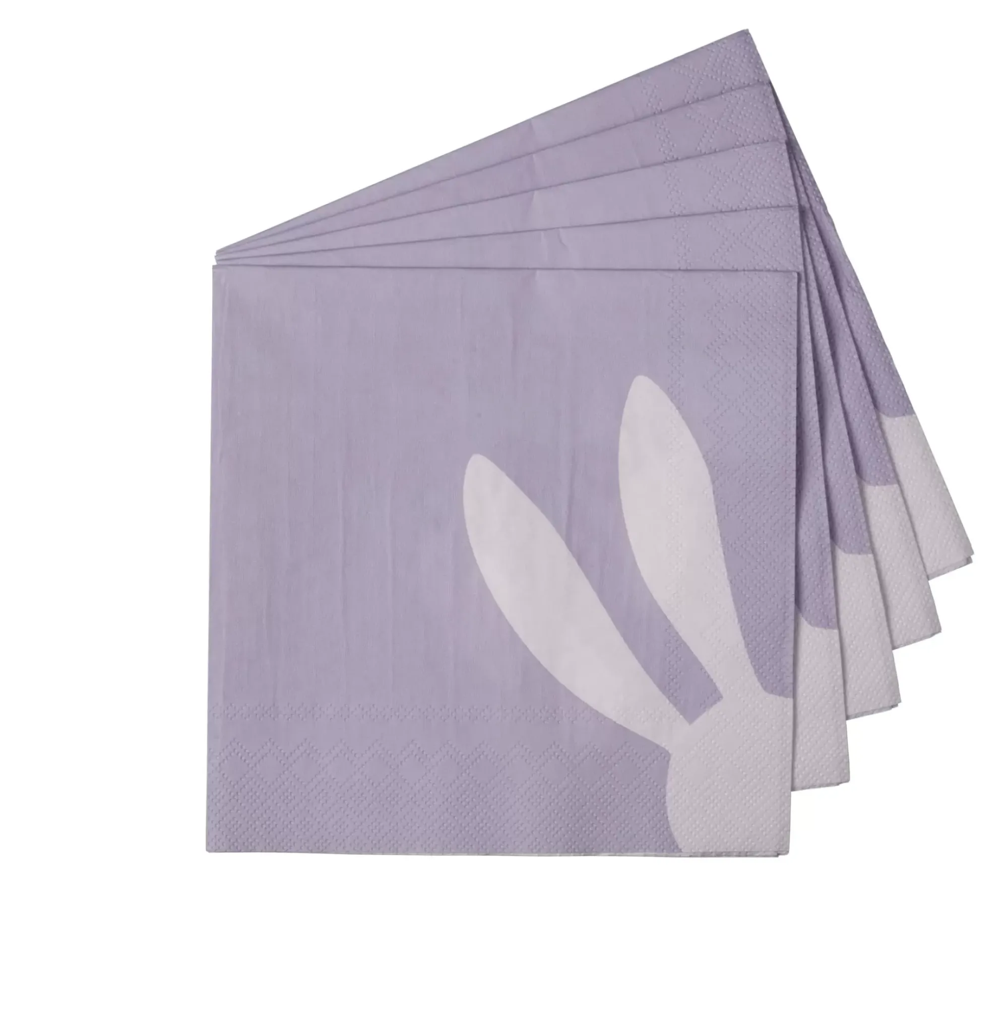 CASA Servilletas|Bunny Paquete De 20 Servilletas Morado