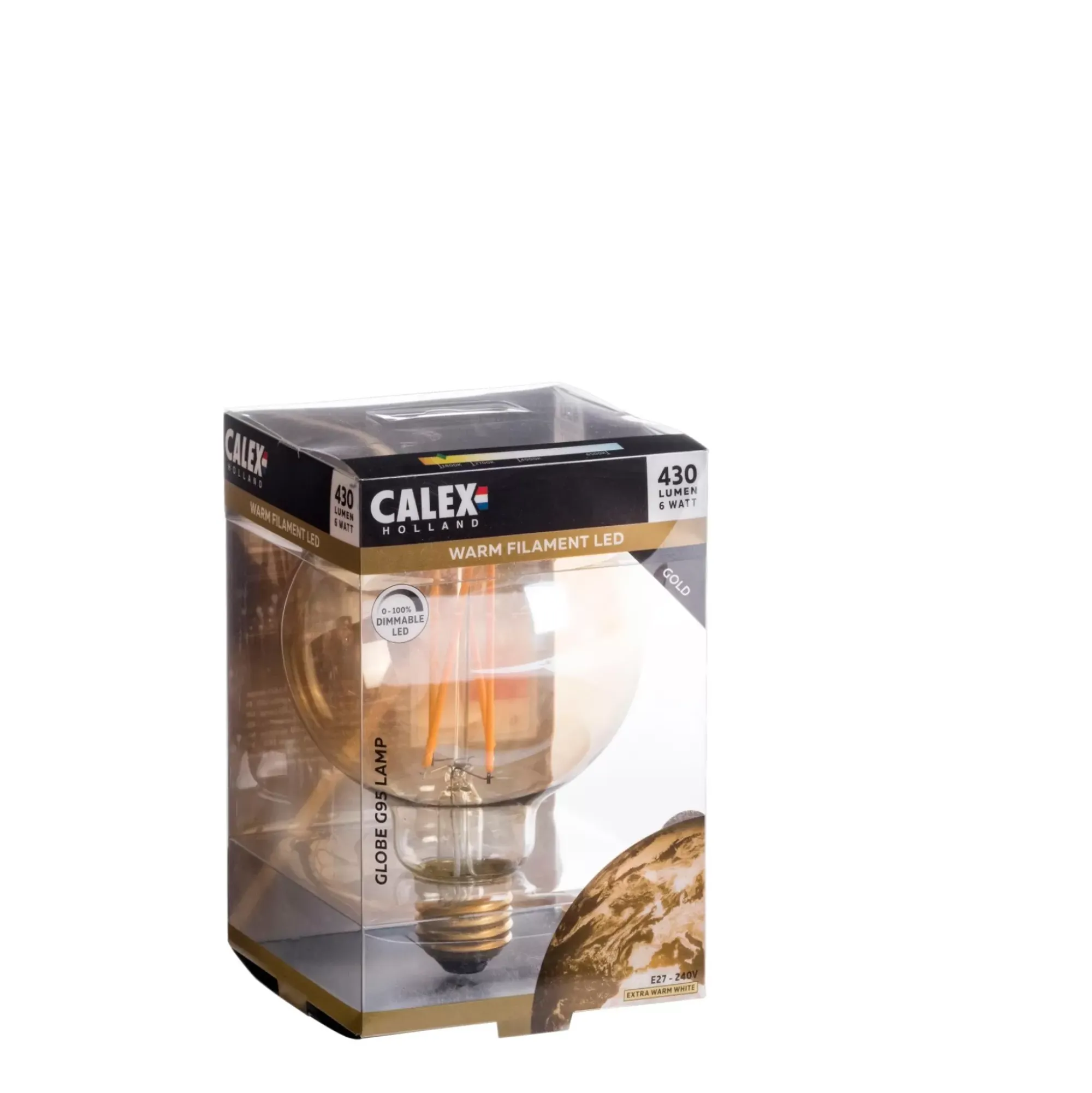 CASA Lámparas Led|Calex Bombilla Globo Led 2100K