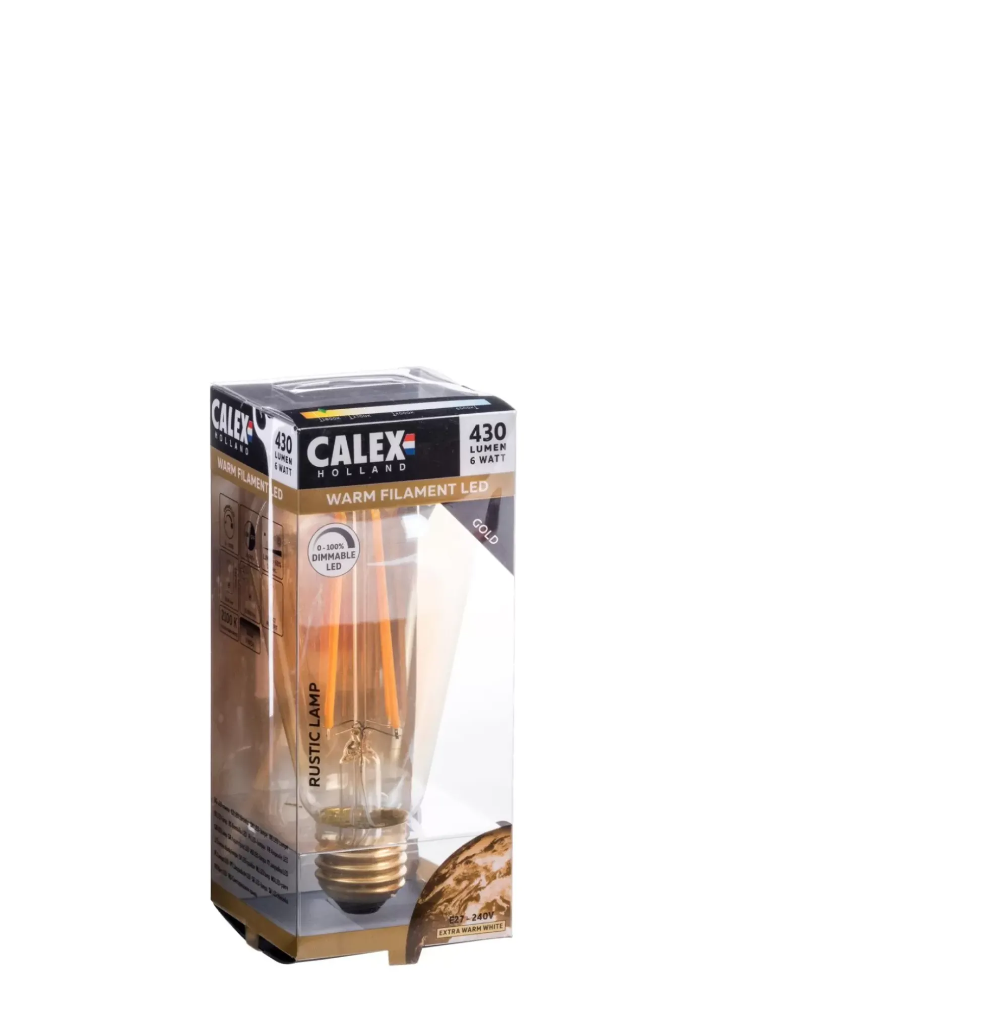 CASA Lámparas Led|Calex Lampara Rustica 2100K