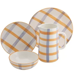 CASA Platos|Carey Plato Naranja, Morado