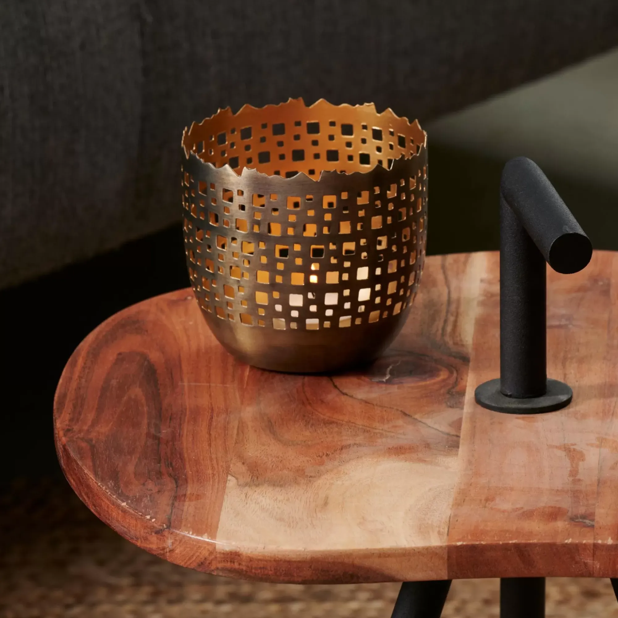 CASA Soprortes Para Velitas|Cassio Partylight Dorado