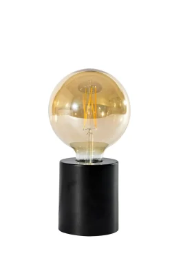 CASA Lamparas De Mesa|Cilinder Lampara De Mesa Negro