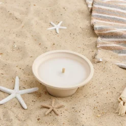 CASA Velas Para Exterior|Citronella Blanco