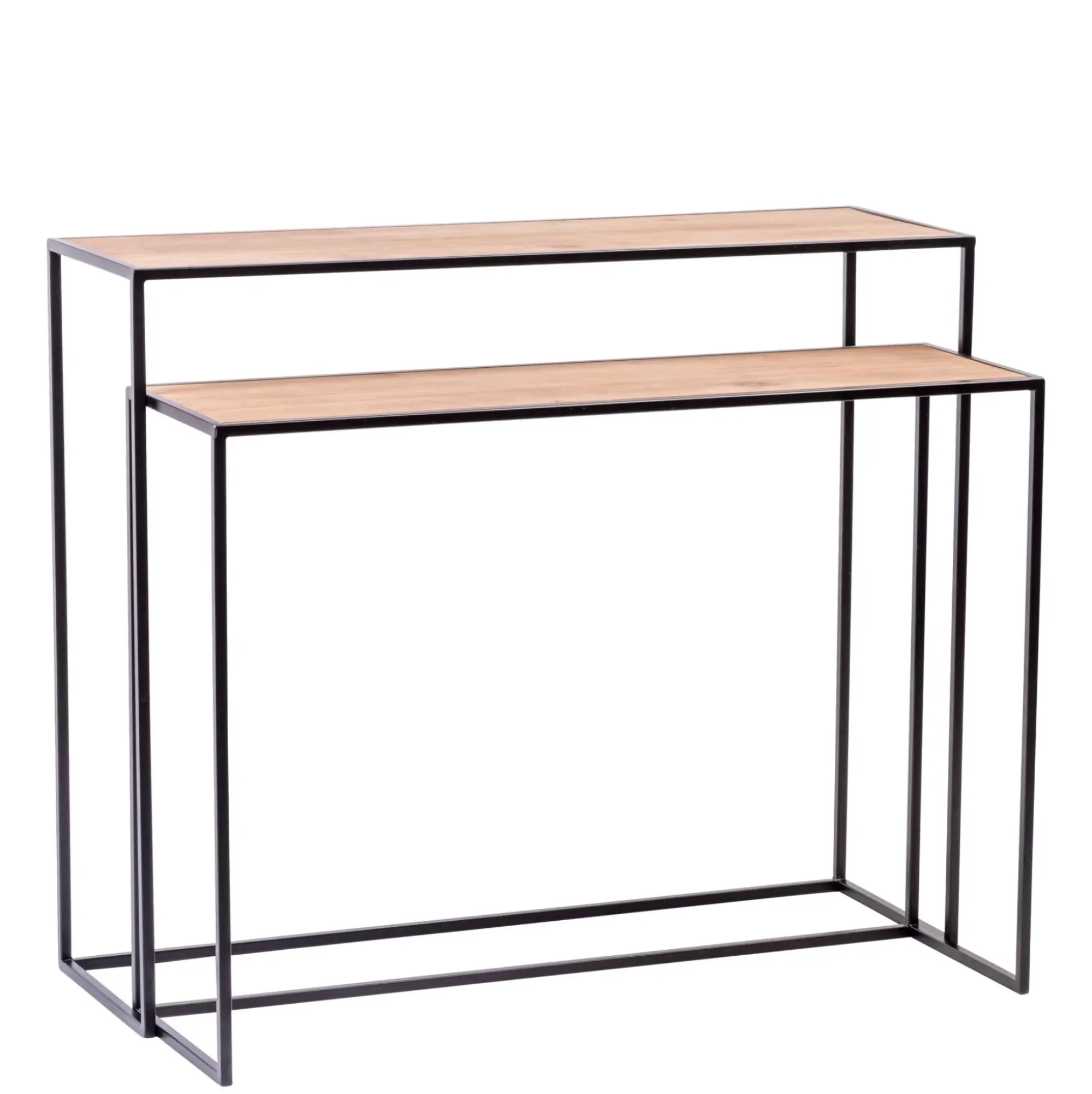 CASA Consolas|Combo Consola Juego De 2 Natural