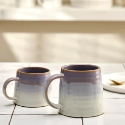 CASA Tacitas|Cora Taza Verde, Morado