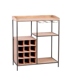 CASA Estanterías|Damian Estanteria De Pared Negro