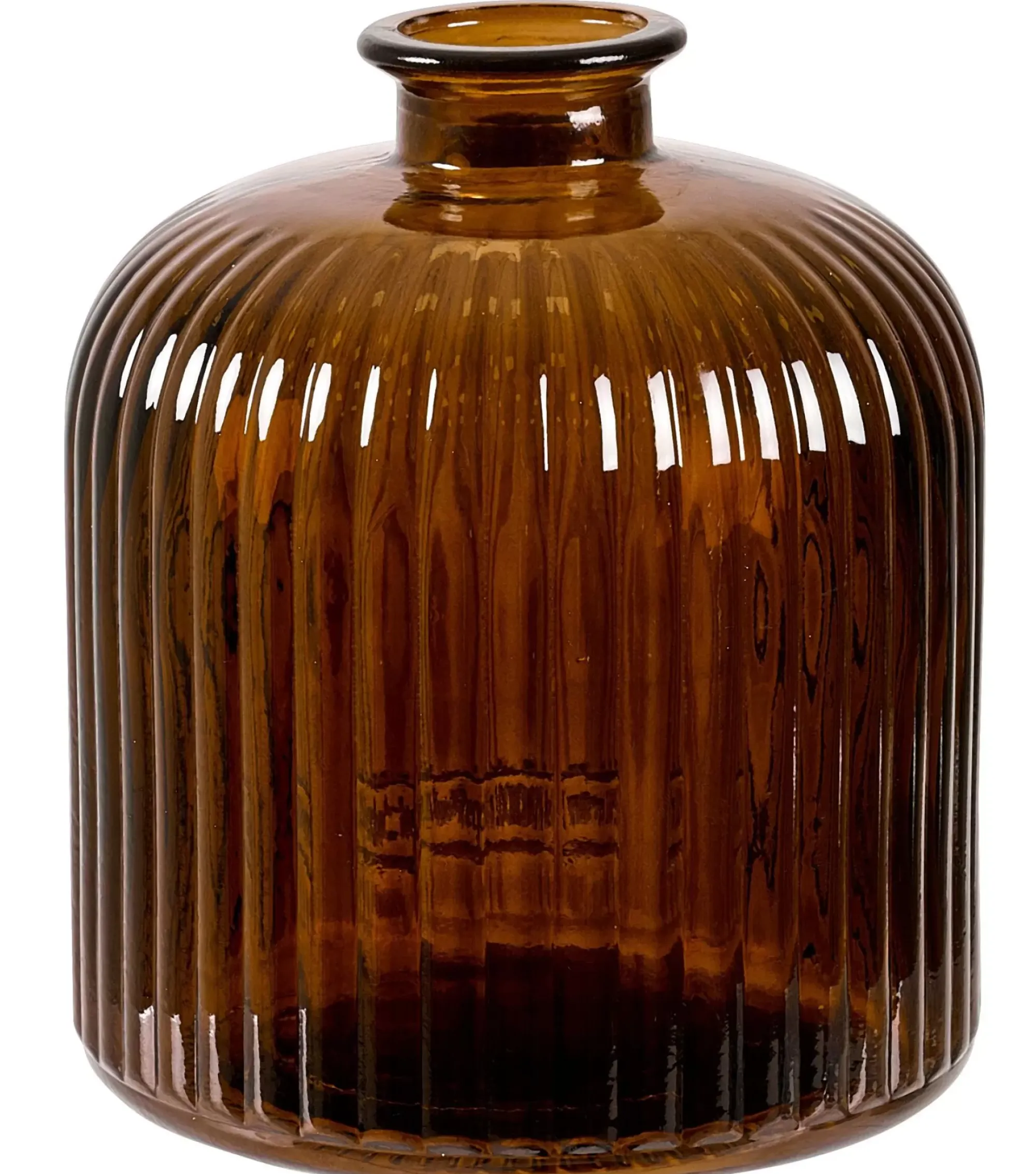 CASA Floreros|Daroca Florero Marron Oscuro