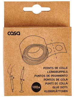 CASA Velas|Dot Almohadillas Adhes. Para Velas Blanco