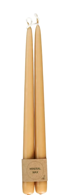 CASA Velas|Duo Velas Largas Juego De 2 Marron