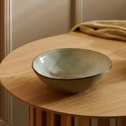 CASA Platos|Earth Lagoon Plato Hondo Verde Claro