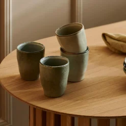 CASA Tacitas|Earth Lagoon Taza Verde Claro