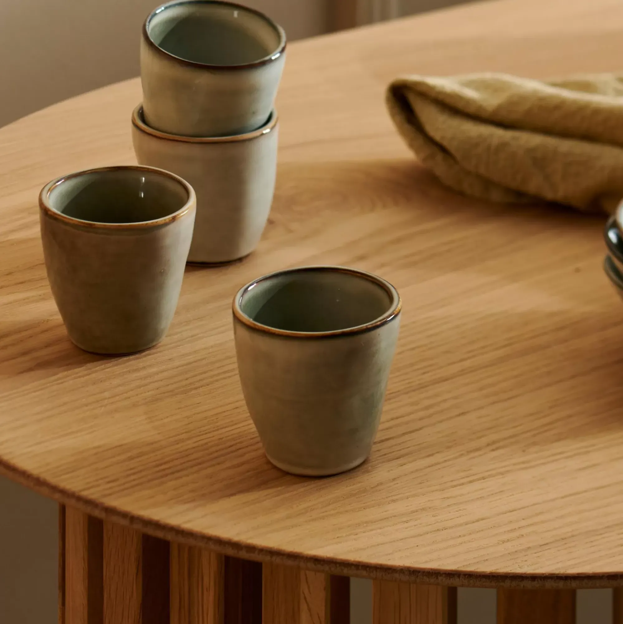 CASA Tacitas|Earth Lagoon Taza Verde Claro