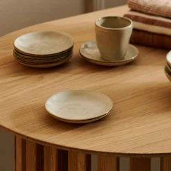 CASA Platos|Earth Marl Plato Crema