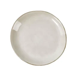 CASA Platos|Earth Marl Plato De Postre Crema