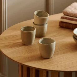 CASA Tacitas|Earth Marl Taza Crema