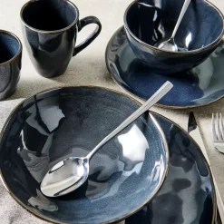 CASA Platos|Earth Ocean Plato Hondo Azul