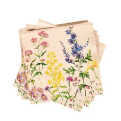 CASA Servilletas|Eco Floral Paquete De 20 Servilletas Varios Colores