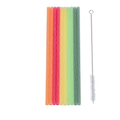 CASA Accesorios Coctéles|Eco Party Reutilizable Con Cepillo Mezcla De 5 Colores