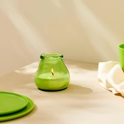 CASA Velas Para Exterior|Ekos Velas Citronela Verde