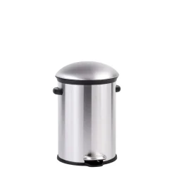 CASA Cubos De Basura|Elegance Cubo Con Pedal 12L Plateado