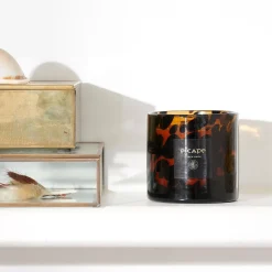 CASA Velas|Escape Black Oudh Marron, Ocre, Multicolor