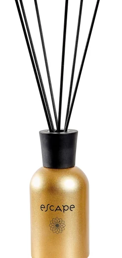 CASA Articulos Aromáticos|Escape Golden Bliss Aceite Perfumado Dorado, Burdeos