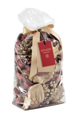 CASA Articulos Aromáticos|Escape Golden Bliss Popurri Burdeos