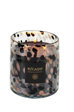 CASA Velas|Escape Indian Inspiration Vela Perfumada Xl Negro, Cobrizo, Multicolor