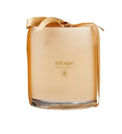 CASA Velas|Escape Indian Inspiration Vela Perfumada En Vaso Blanco, Beis, Multicolor