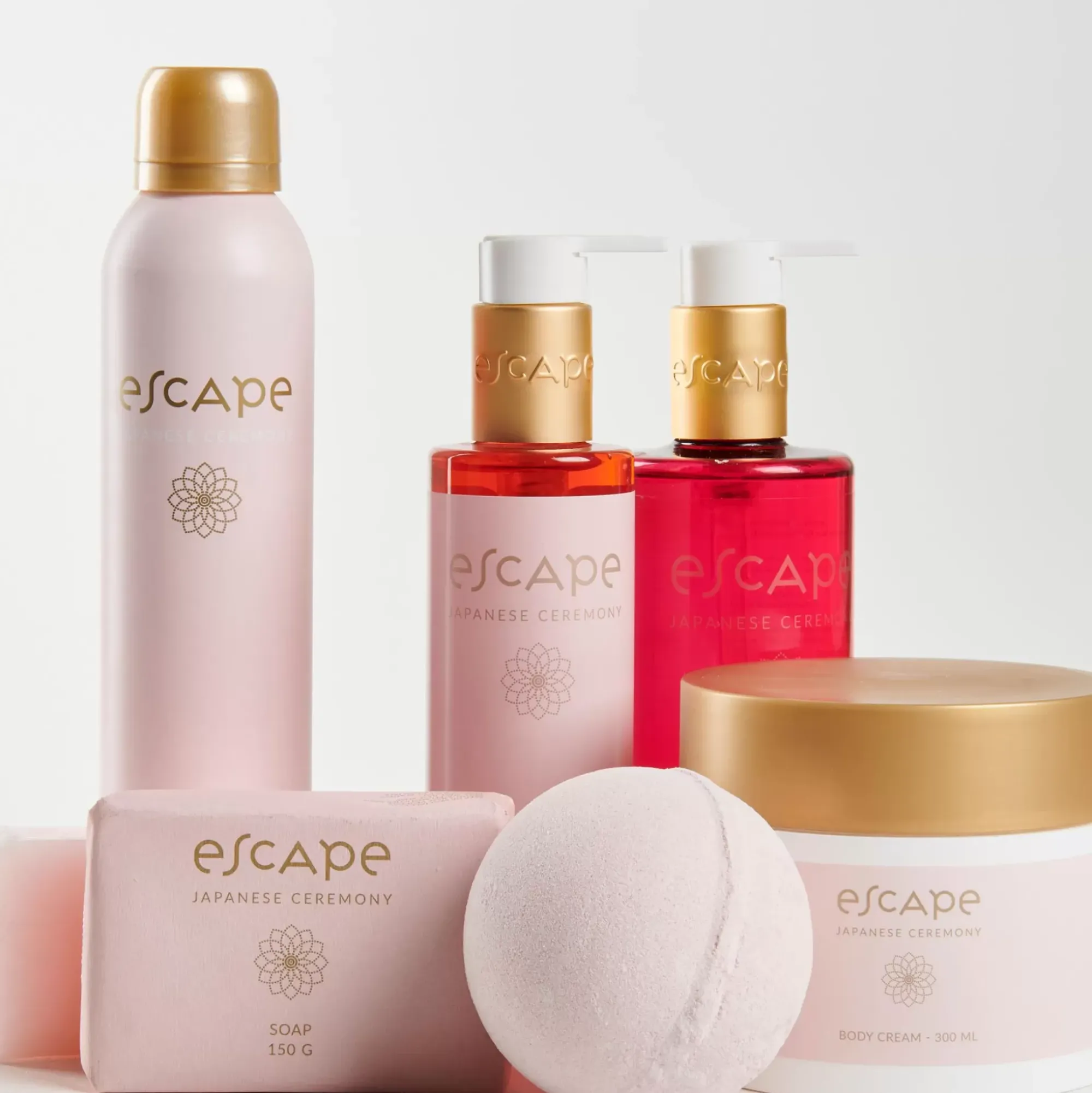 CASA Tratamiento Corporal|Escape Japanese Ceremony Bola Efervescente Rojo