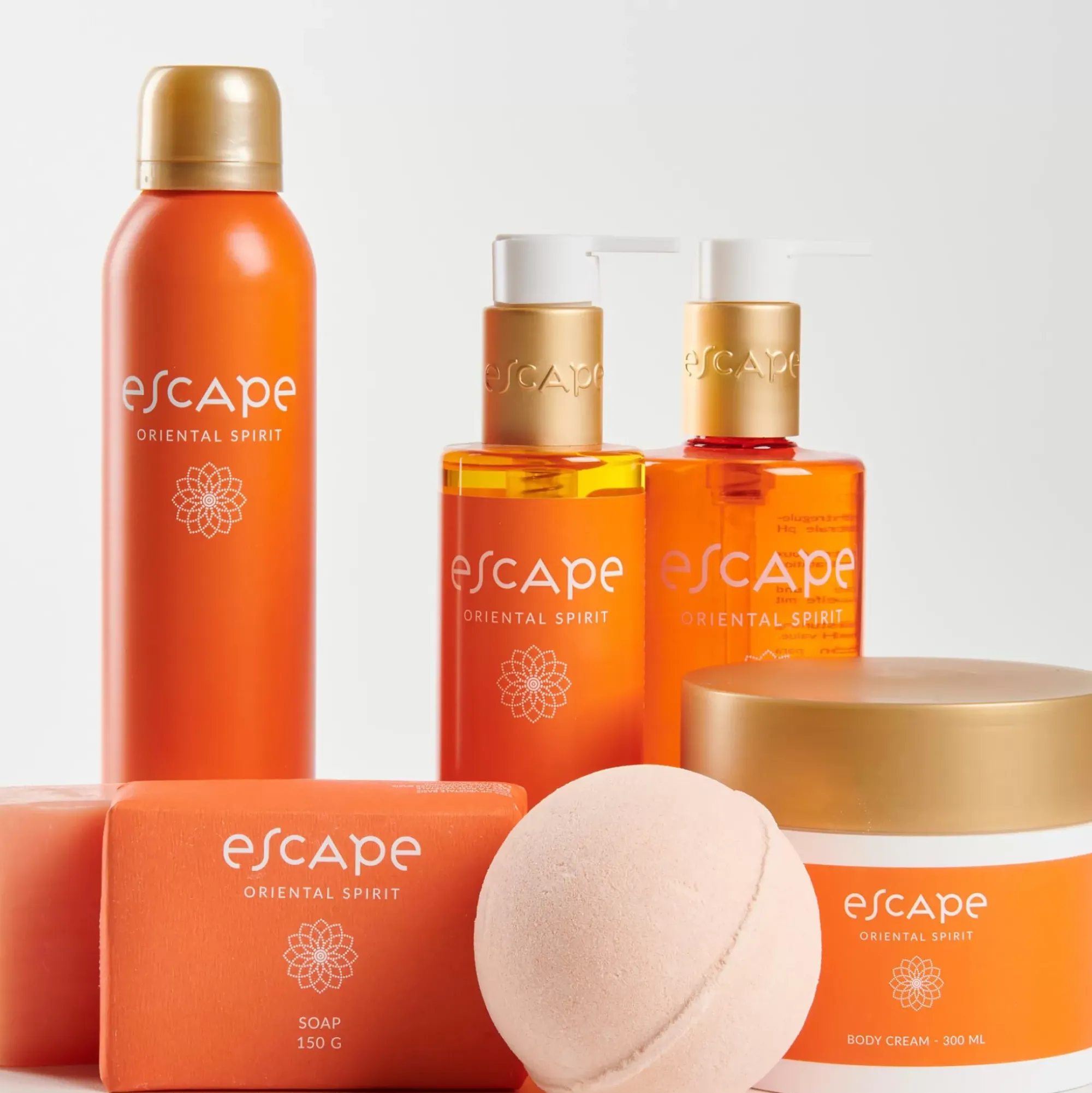 CASA Tratamiento Corporal|Escape Oriental Spirit Bola Efervescente Naranja