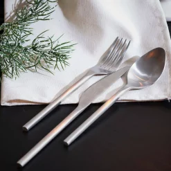 CASA Juegos|Etna Satin Cubierto De 16 Piezas Plateado