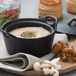 CASA Fuentes De Horno|Fero Cazuela Para Horno Con Tapa Negro