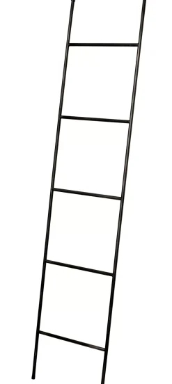 CASA Muebles De Baño|Ferro Escalera Decorativa Negro