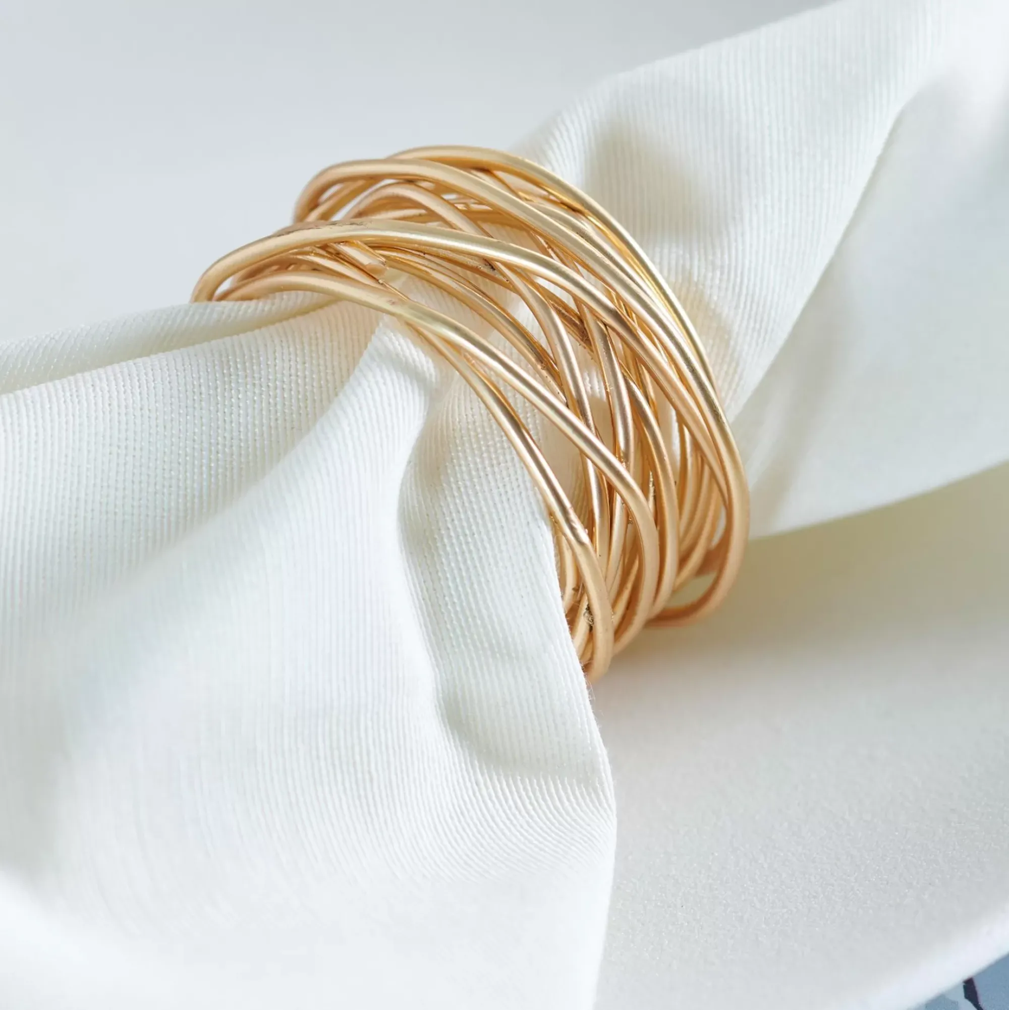 CASA Anillos Para Servilletas|Filly Anillo Servilleta Dorado