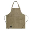 CASA Delantales|Fire Delantal Verde Marron