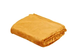 CASA Mantas|Flanella Manta Amarillo Oscuro