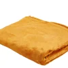 CASA Mantas|Flanella Manta Amarillo Oscuro