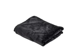CASA Mantas|Flanella Manta Gris Oscuro