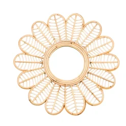 CASA Espejos|Flower Espejo Natural