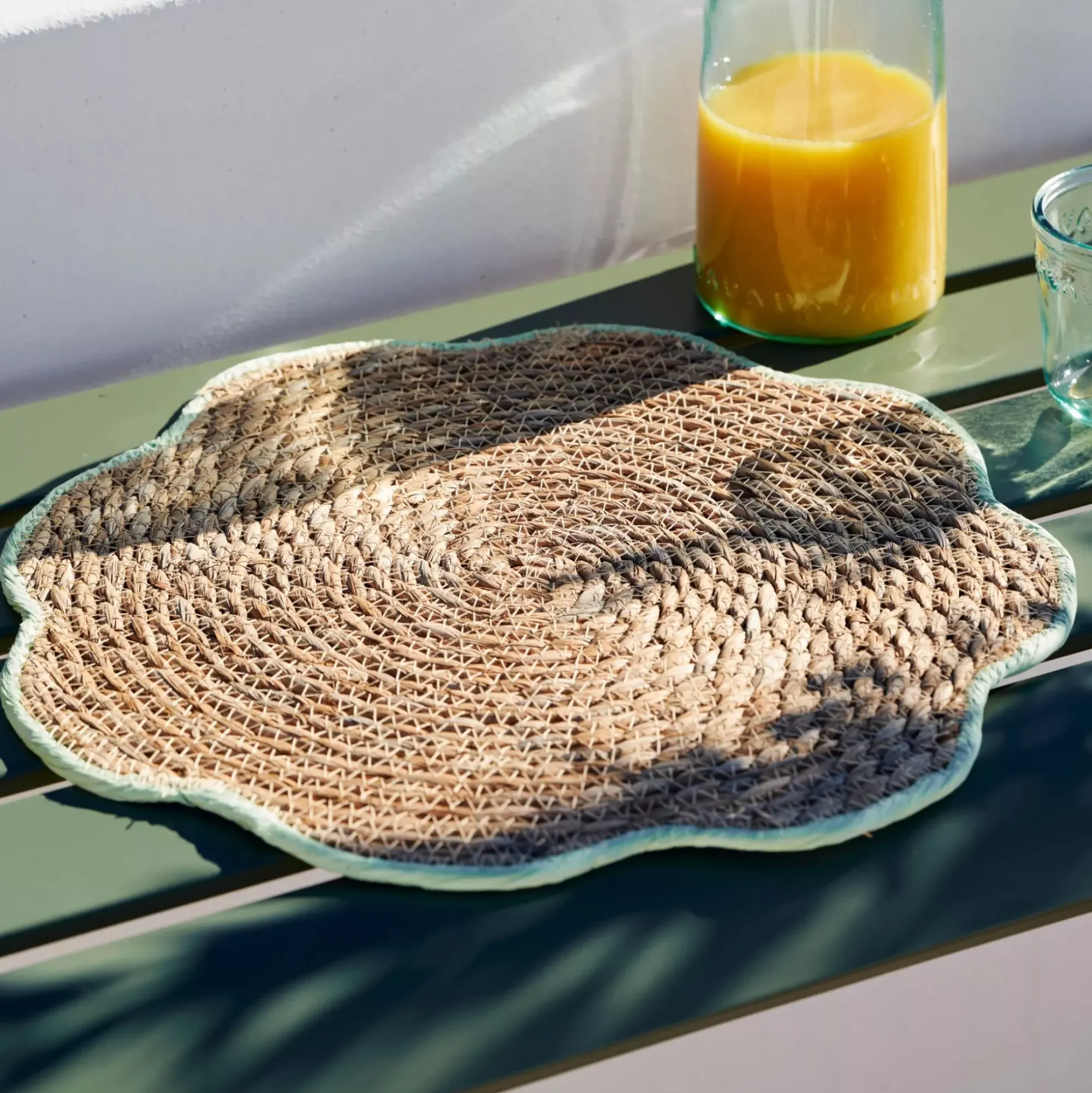 CASA Manteles Individuales|Flower Mantel Individual Amarillo Amarillo